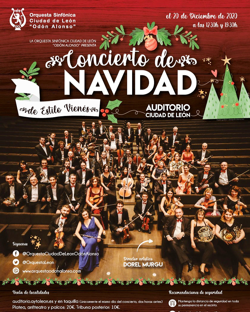 Concierto de Navidad 2020. orquesta